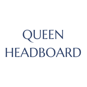 Queen Headboard – Flat Front with Band